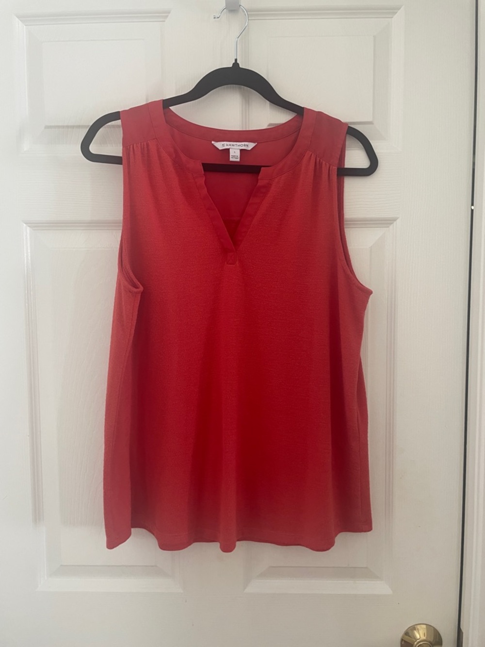 41 Hawthorn Sleeveless Mixed Media Top